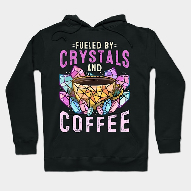 Crystals Coffee Rockhound Hoodie by KAWAIITEE